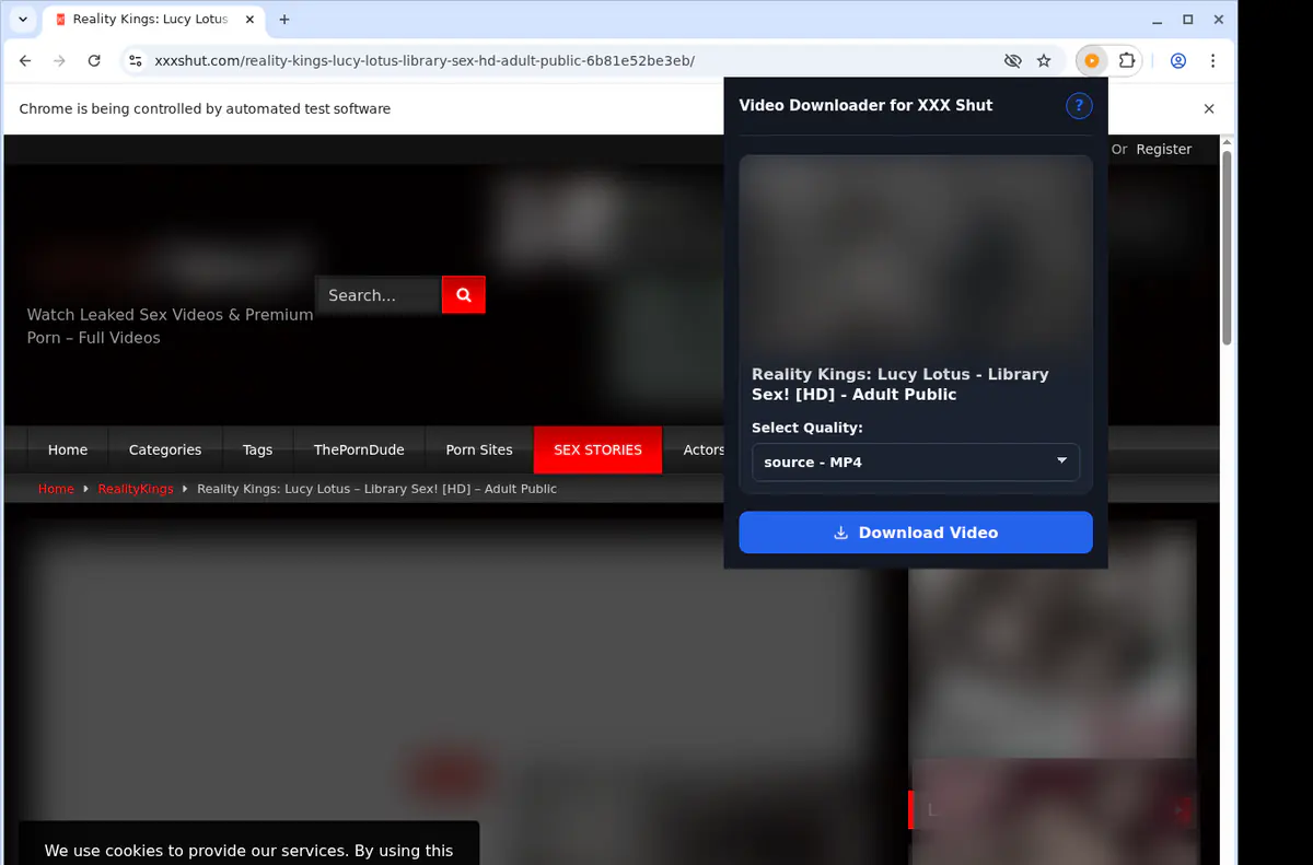 Xxxshut Video Downloader screenshot 3
