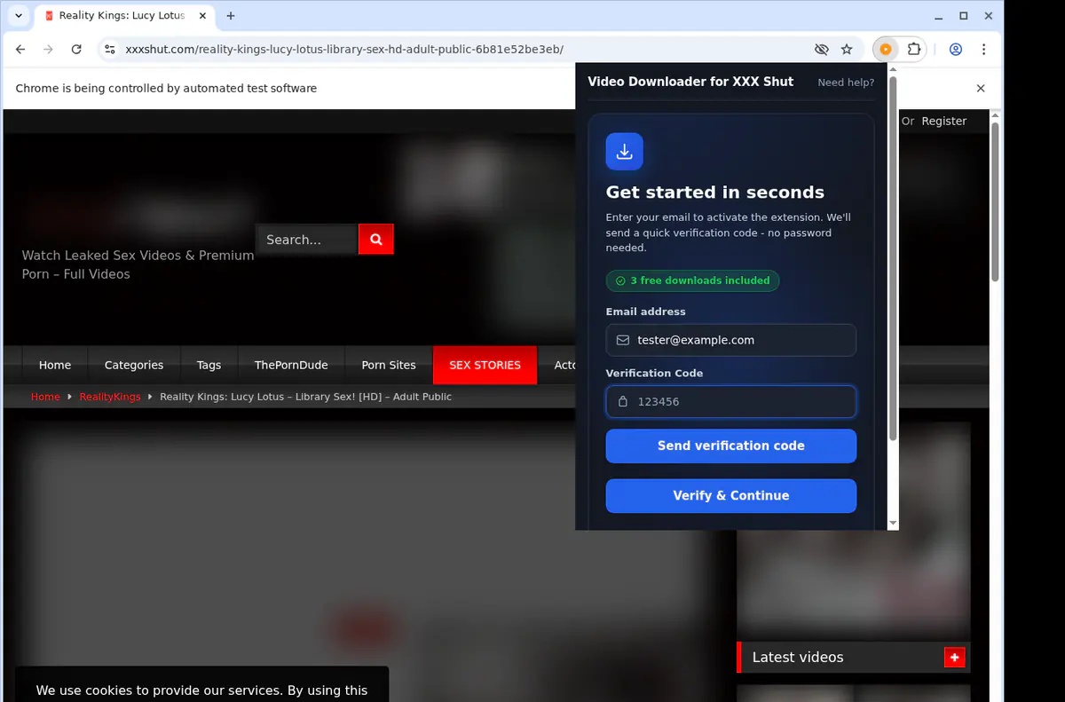 Xxxshut Video Downloader screenshot 4